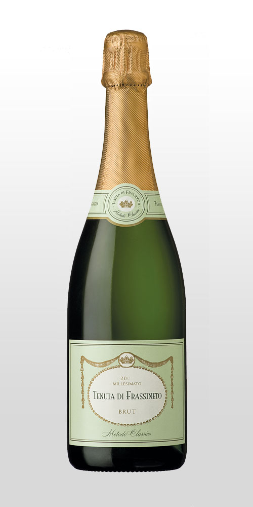 Италь¤нские вина ИЛЬ ПАЛАЦЦО (IL PALAZZO): Шампанское TENUTA DI FRASSINETO METODO CLASSICO BRUT 2018